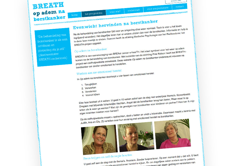 Breath - Op adem na borstkanker